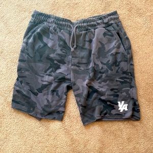 YoungLA - Camo Cotton Shorts - XXL
